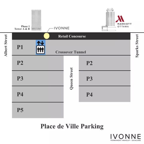 Parking Side View at Place de Ville
