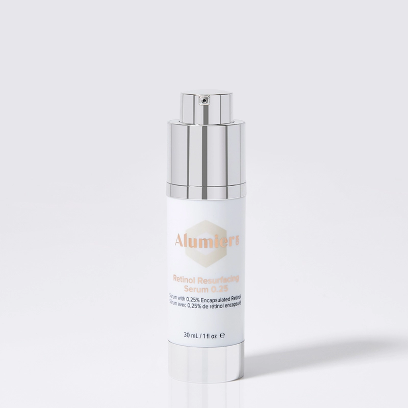 Pump Bottle of AlumierMD Retinol Resurfacing Serum 0.25 30mL at IVONNE